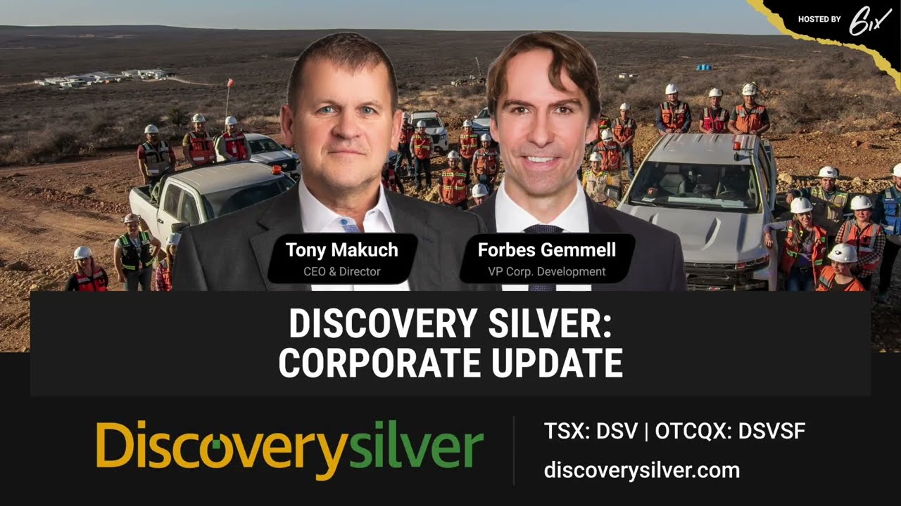 Actualización corporativa de Discovery Silver