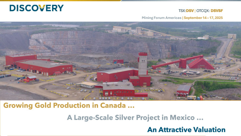 Growing Gold Production in Canada … A Large-Scale Silver Project in Mexico … An Attractive Valuation
