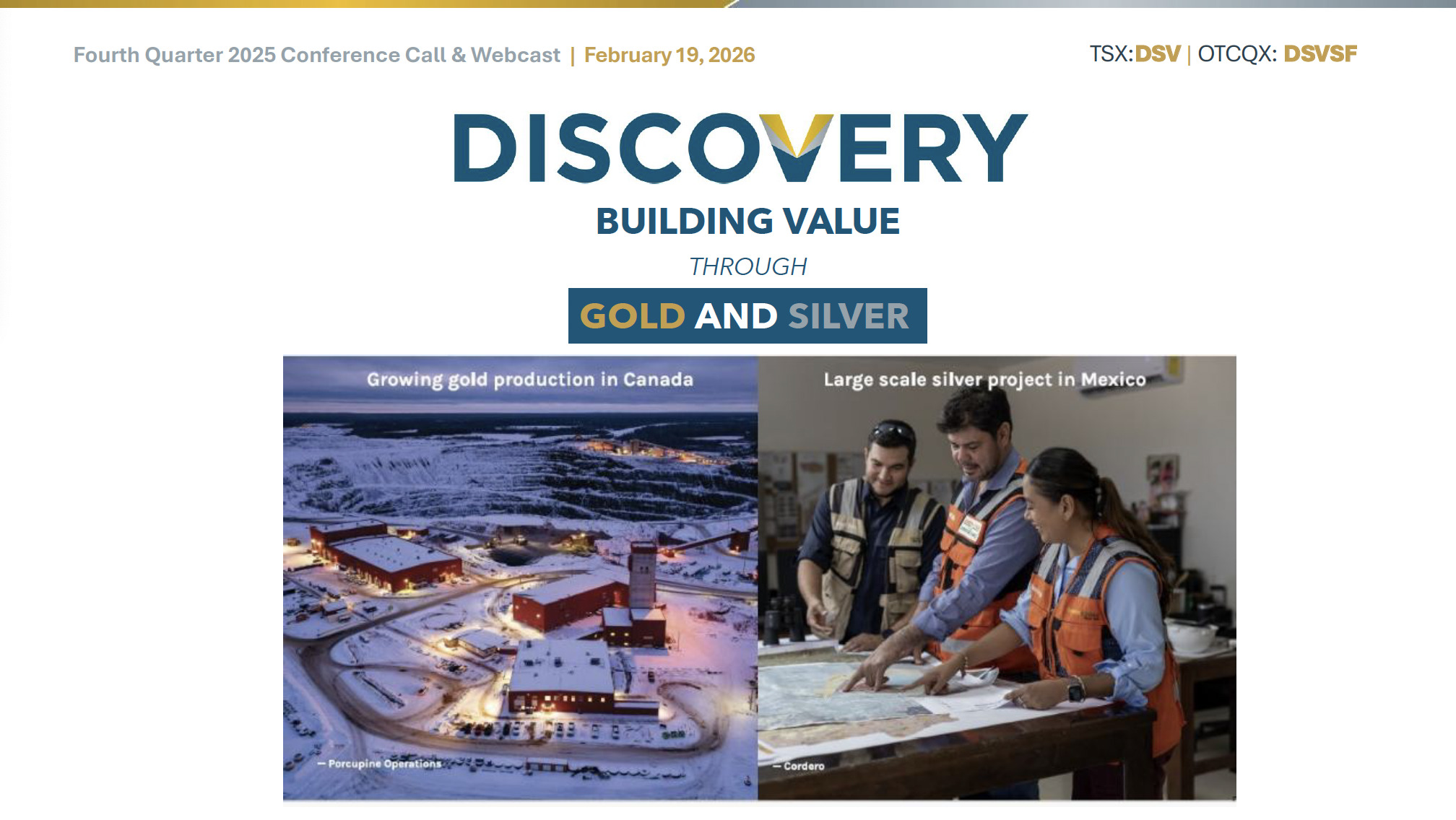 Q4 2025 Conference Call & Webcast